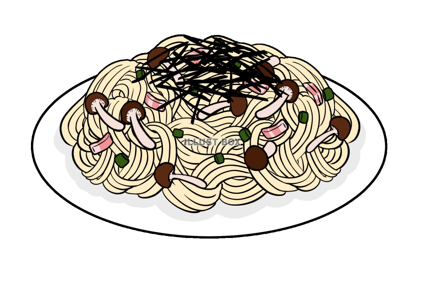 和風のきのこのパスタ