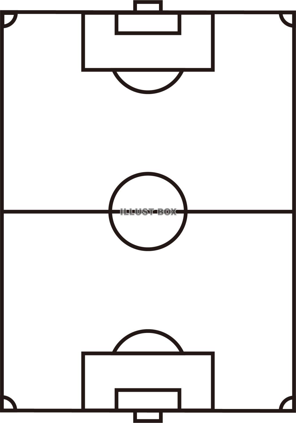 サッカーコート（戦略会議用）図面