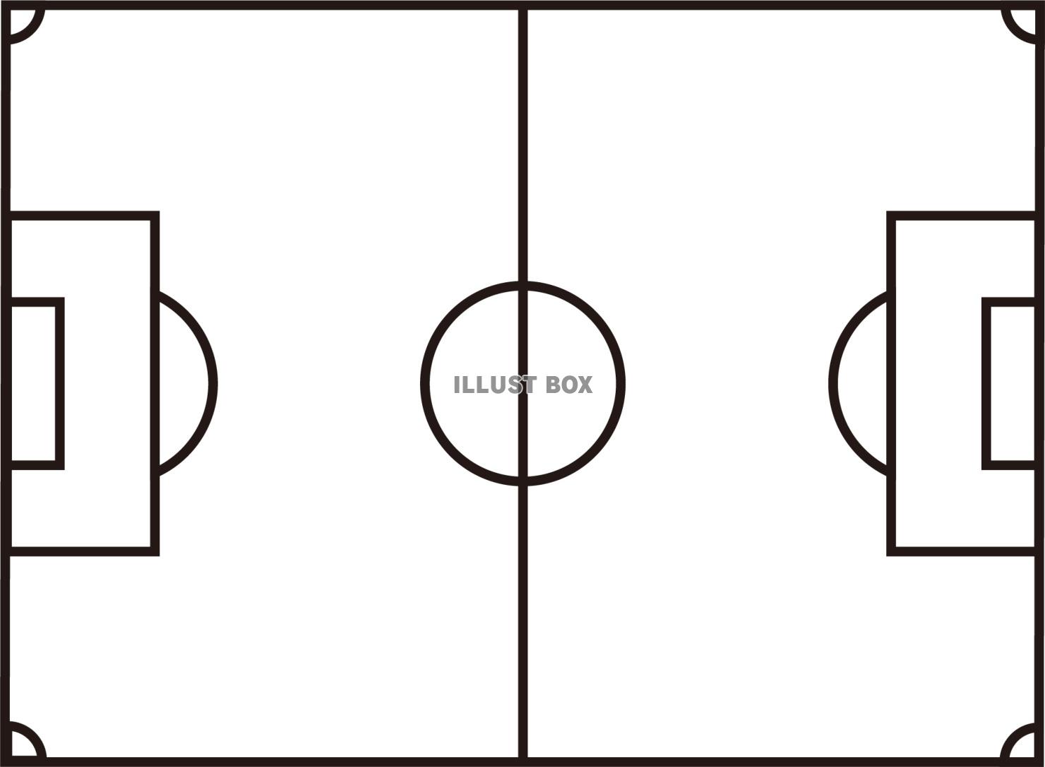 サッカーコート（作戦会議用）