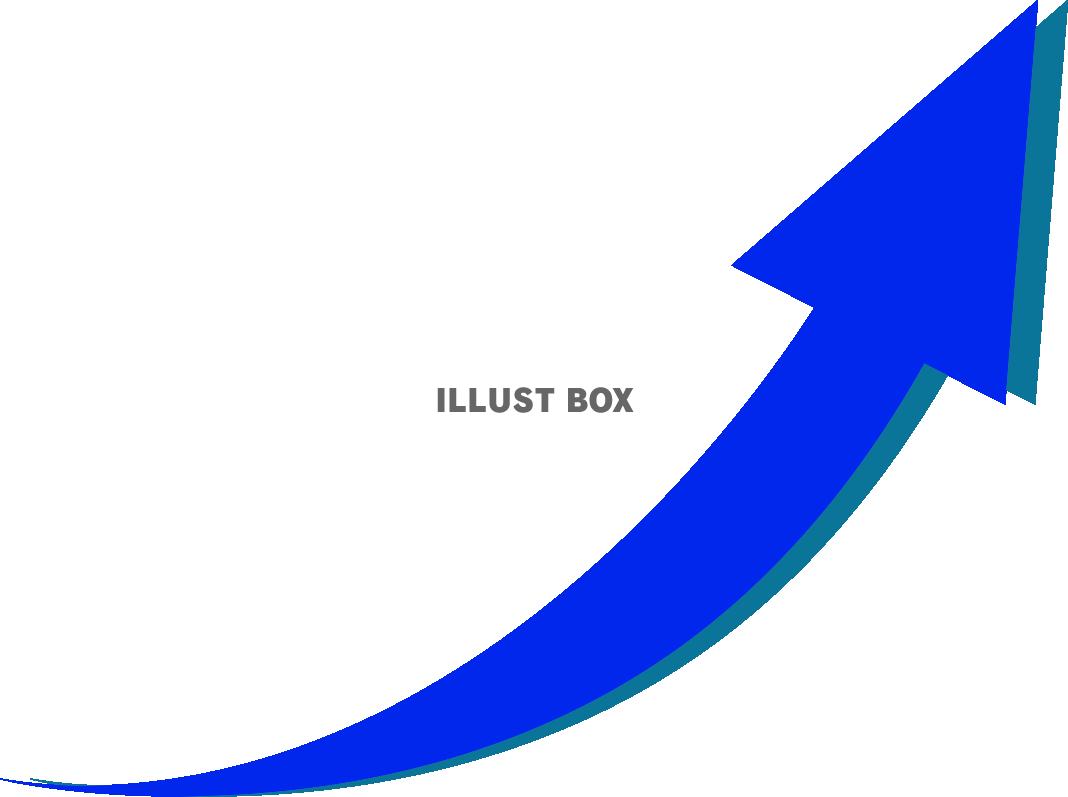 「上昇デザイン」の矢印素材（新）B_05