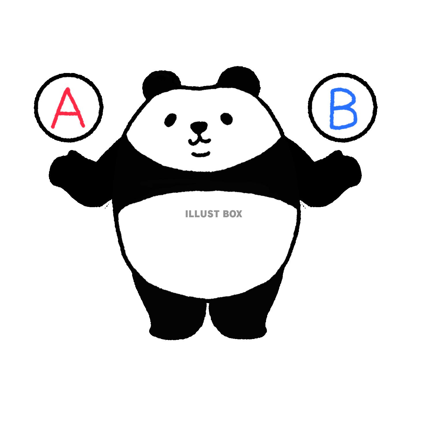 パンダシリーズ　A or B