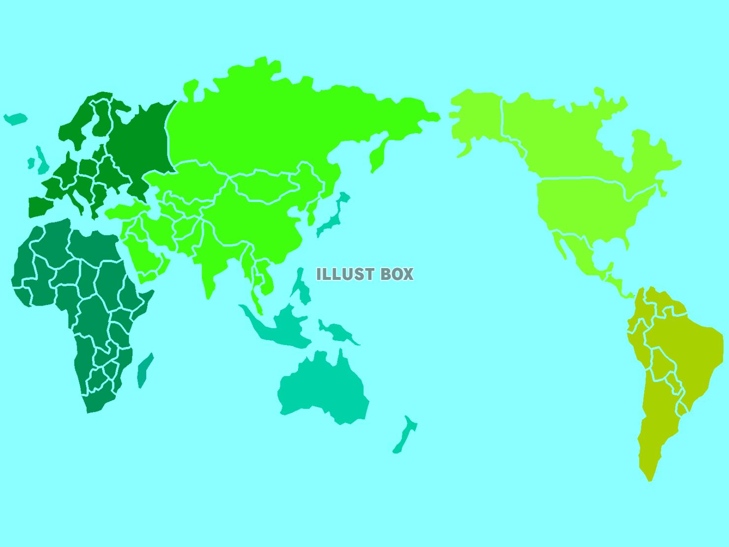 世界地図の壁紙３