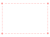 ピンクのシンプルな点線フレーム　882