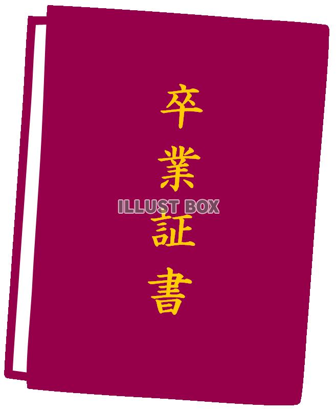 卒業証書ファイル１（赤）